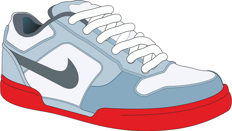 Nike Sneaker Free Vector Clipart Images On Creazilla Com