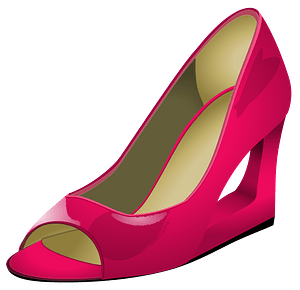 Pink high heel