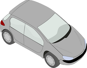 Peugeot 206 grey