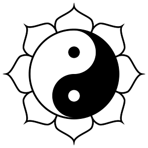 Yin yang lotus