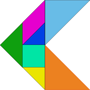 Tangram sign