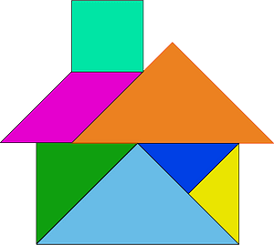 Tangram house