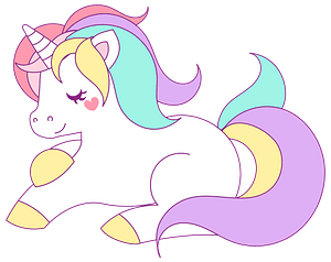 Pastel unicorn