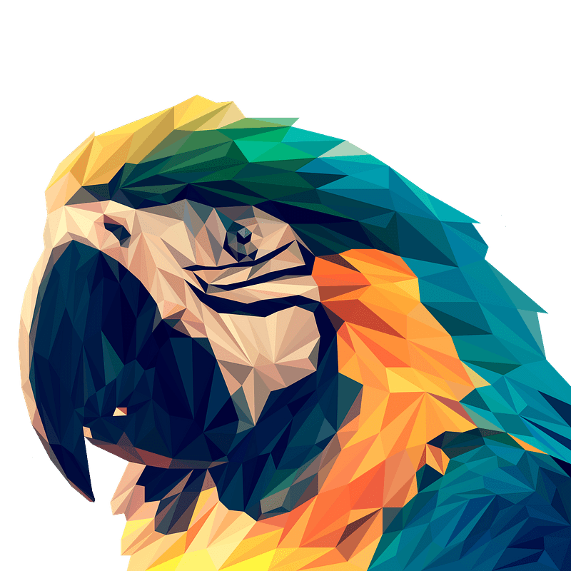 Parrot face