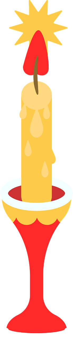 Christmas candle