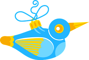 Bird Christmas ornament
