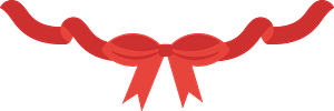 Christmas ribbon
