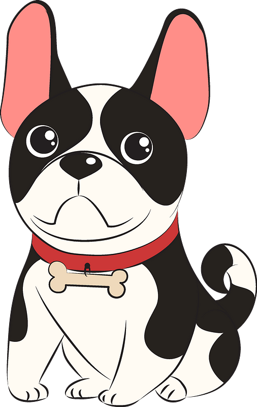 French bulldog - Free vector clipart images on creazilla.com