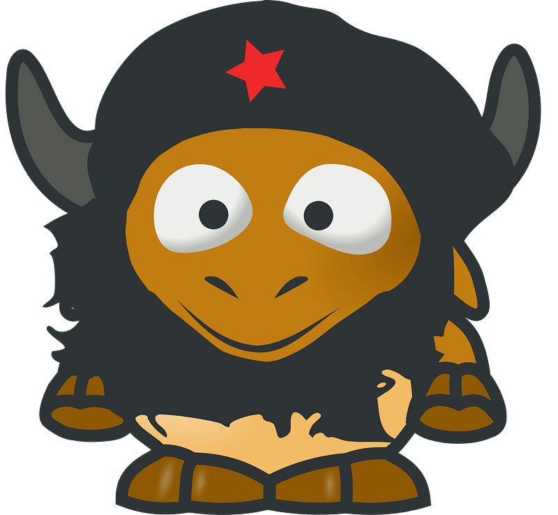 Cartoon buffalo