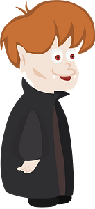 Young vampire character