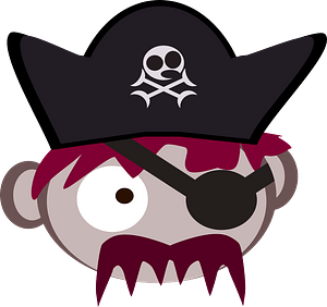 Roll pirate captain