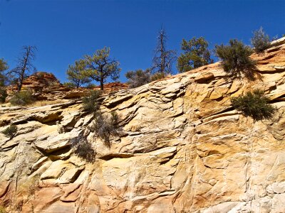 Erosion landscape mountains photo