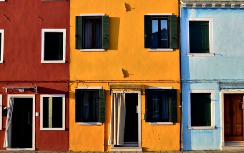Colorful colors exterior