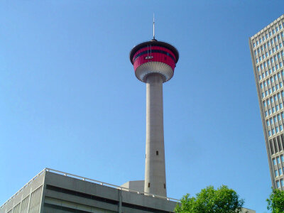 Calgary Tower in Alberta, Canada