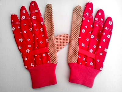 Fancy gloves pinkish