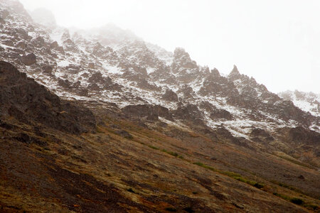 Snowy Alaskan Ridge photo