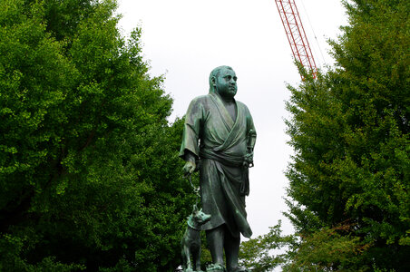 2 Statue of Takamori Saigo photo