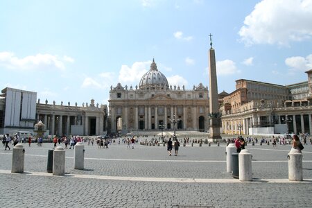 The vatican city roman italy photo