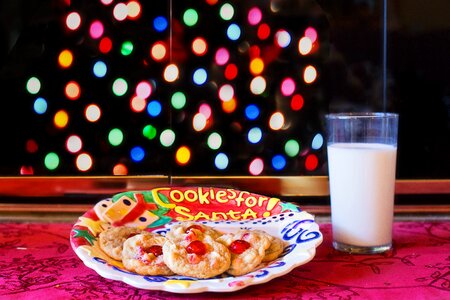 Xmas holiday cookies photo