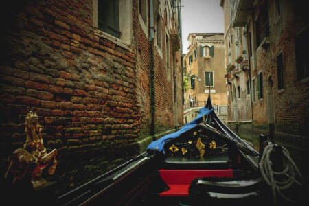 Gondola Venice Canals Free Photo photo