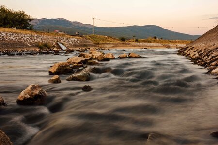 Riverbed riverbank river