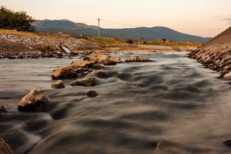 Riverbed riverbank river photo