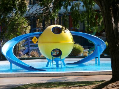 Amusement slide fun