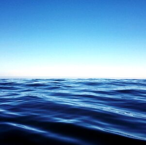 Horizon landscape ocean photo