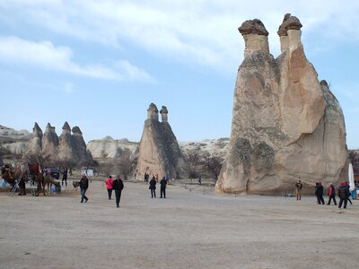 Pasabag Valley is located near Goreme, Cappadocia, Turkey photo