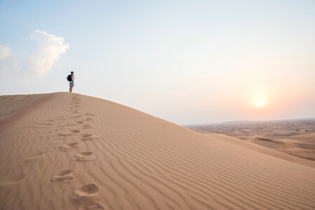 Walking In The Desert photo