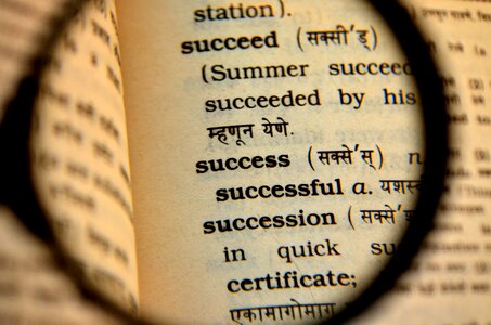 Success Dictionary photo