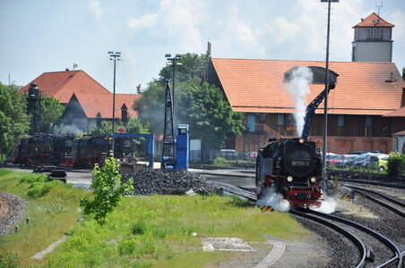 German steam engine No.6 photo