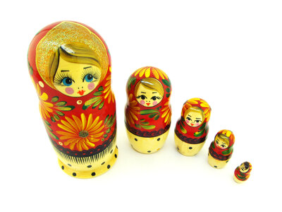 Matrioshka dolls photo