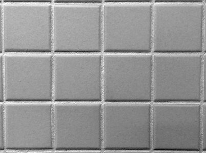 Square pattern grout photo