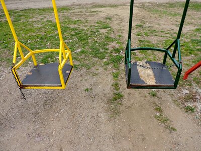 Playground swing park photo