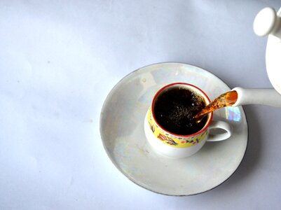Tea Pour Cup Saucer photo