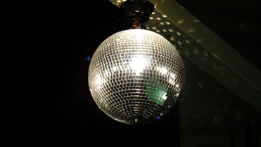 Disco club ball photo