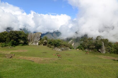 Machu Picchu is a UNESCO World Heritage Site in Peru