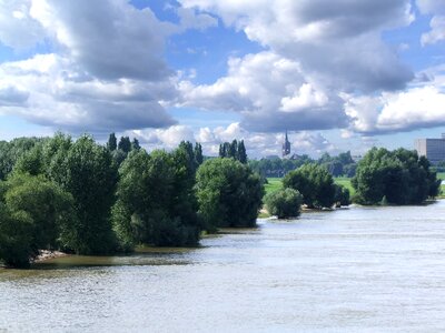 Niederrhein river river landscape photo