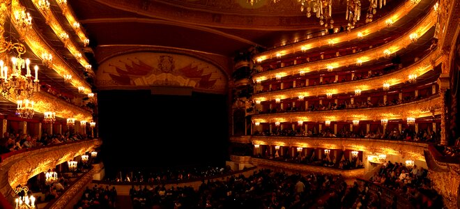 The Bolshoi Theatre a historic theatre in Moscow photo