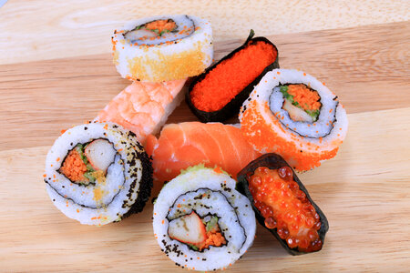 Set of Sushi photo
