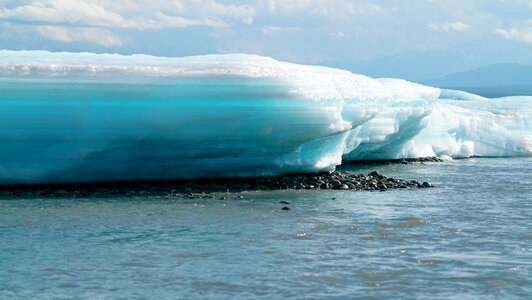 Glacier in Arctic National Wildlife Refuge photo