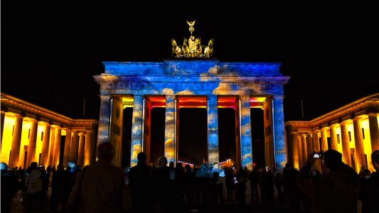 Germany city lighting photo