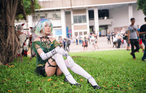 Japan anime cosplay Girl photo