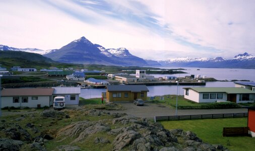 Djupivogur fishing village photo