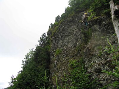 Climber climbing equipment photo