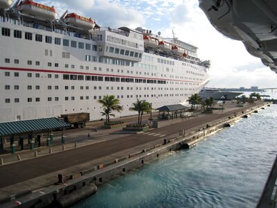 Ship pier travel photo