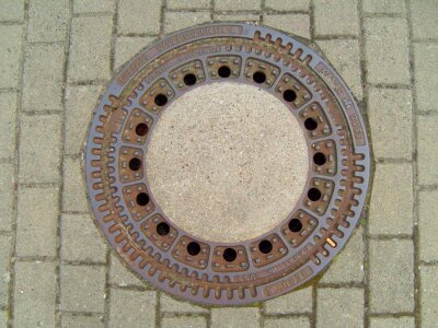 Cover gully manhole