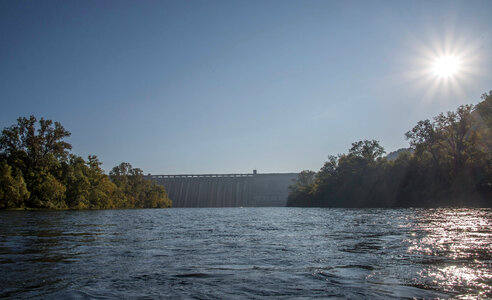 Bull Shoals Dam on White River