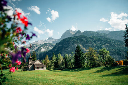 Swiss Alps at Springtime photo